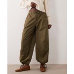 Brave Soul balloon pants in khaki