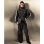 adidas Originals x ASOS track pants in brown zebra print
