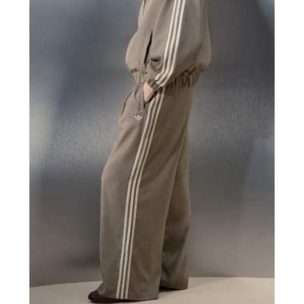 adidas Originals x ASOS tailored track pants in beige heather