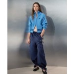 adidas Originals x ASOS balloon cargo sweatpants with ankle tie in navy