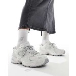 New Balance 530 sneakers with ribbon laces in silver - Exclusive to ASOS