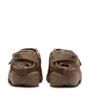 Nike Air Rift pony hair sneakers in brown